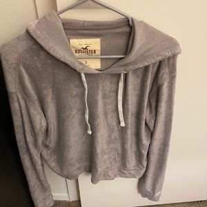 Crop top sweatshirt